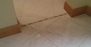 marble flooring-before